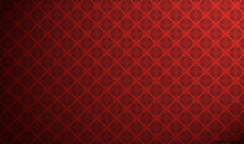 Красный фон с узорами