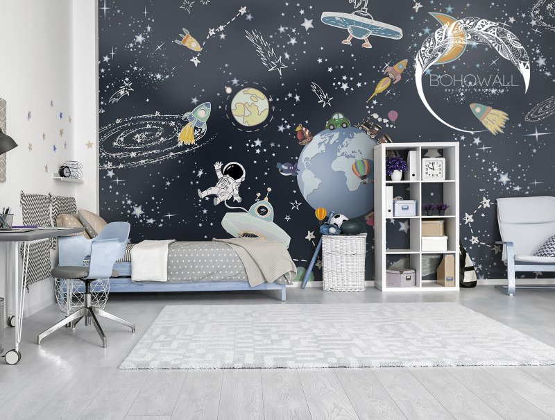 Фотообои для детской космос