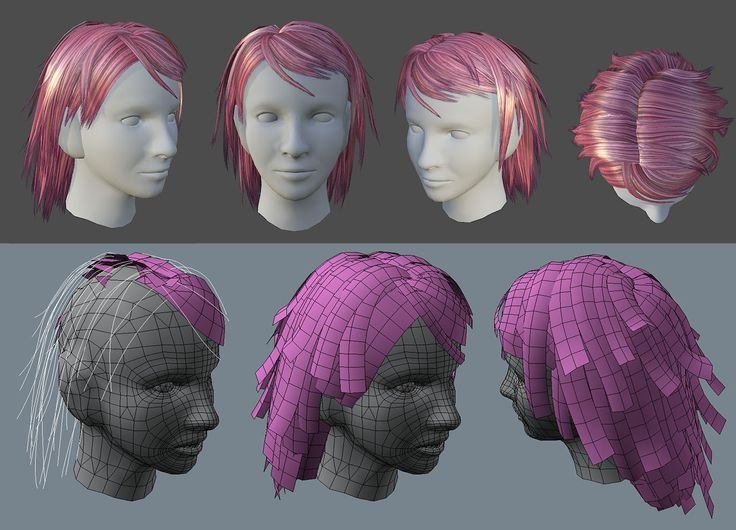 Мех 3ds Max hair