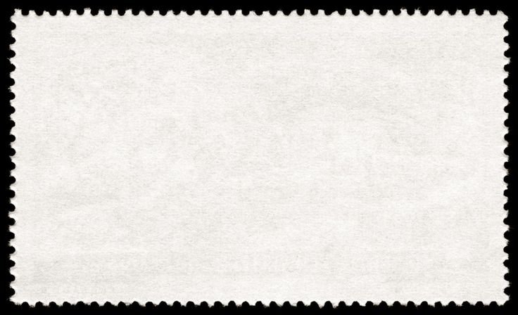 Почтовая марка шаблон