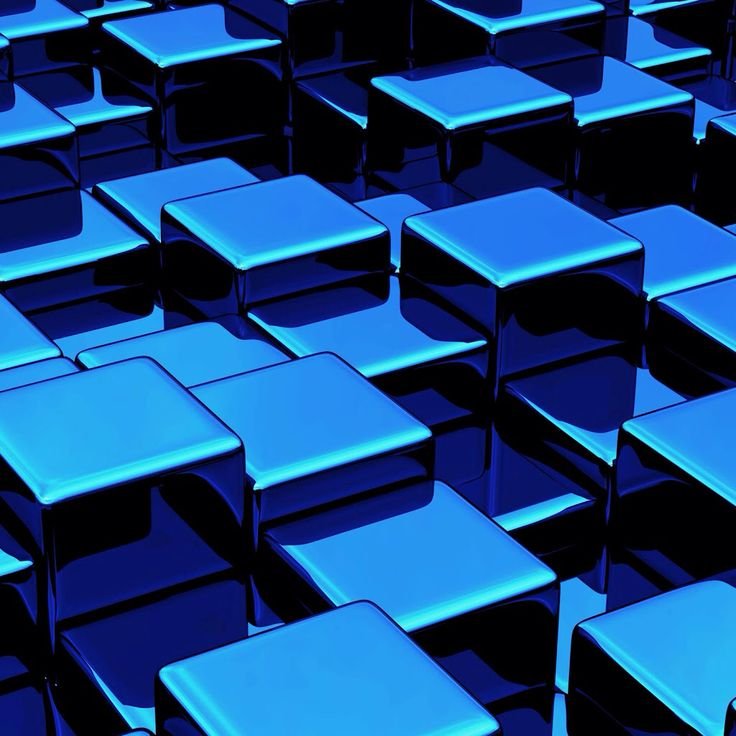 Абстрактный фон кубики