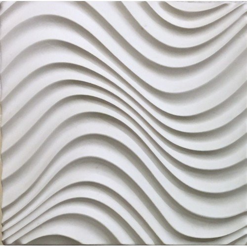 Плитка волновой гипс