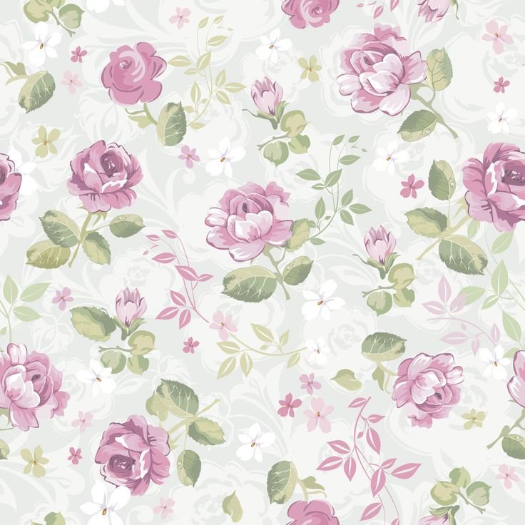 Фон в мелкий цветочек