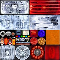 Текстура задних фар