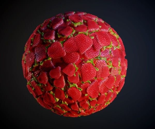 Клубника текстура