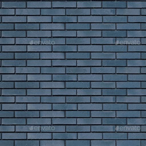 Темно синий кирпич