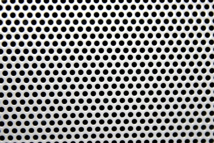 Сетка перфорированная металлическая