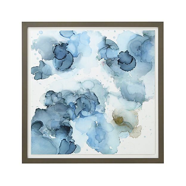 Голубые разводы