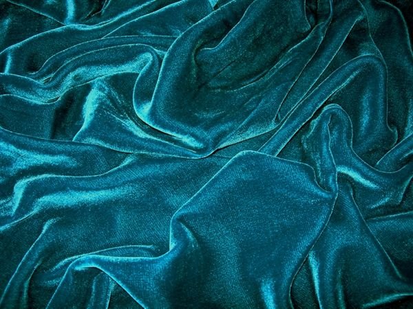 Бархат бирюзовый