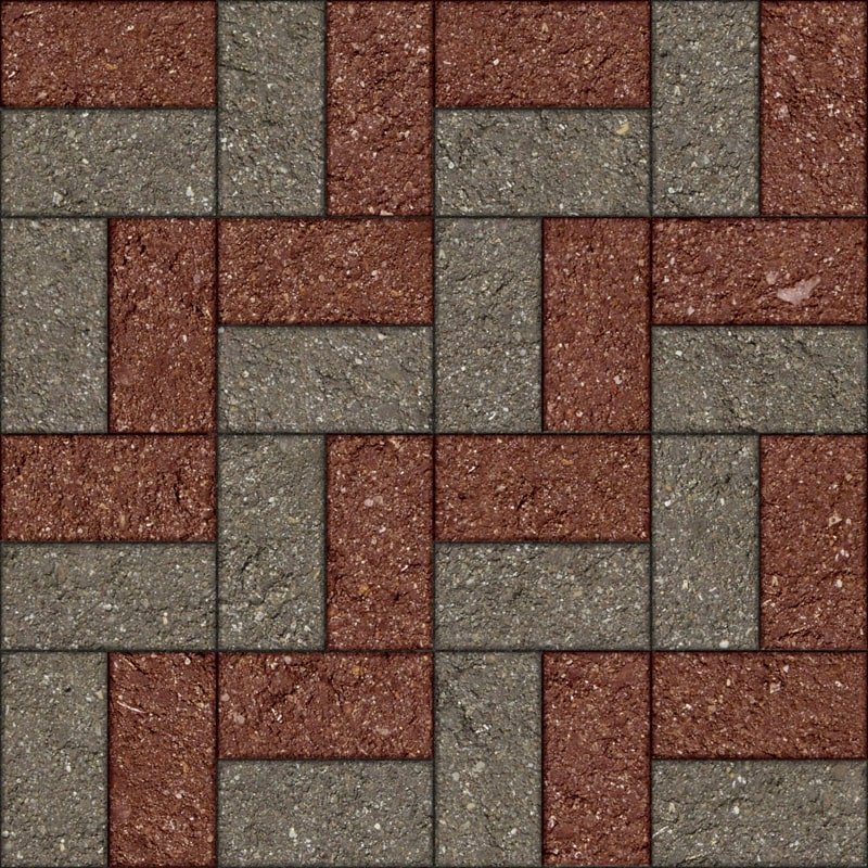 Плитка тротуарная 3д Макс