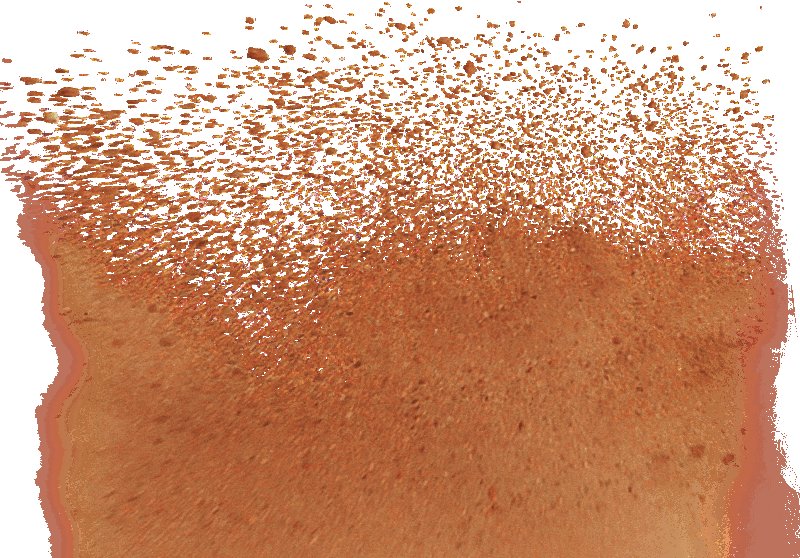 Брызги грязи