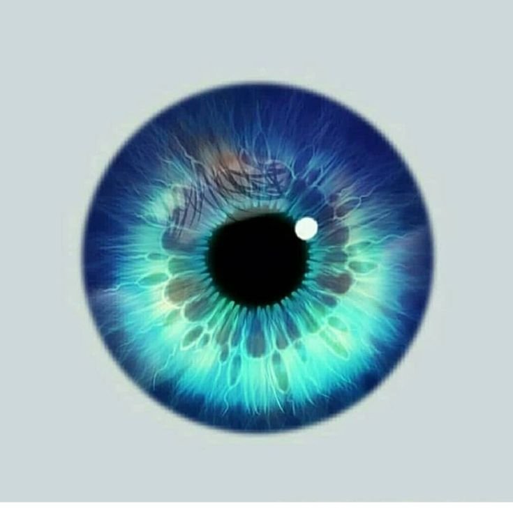 Красивые зрачки глаз
