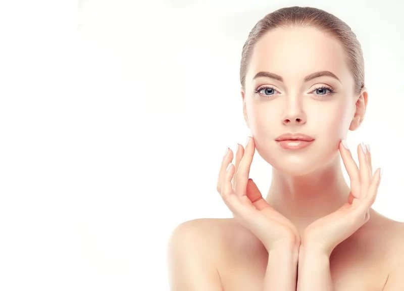 Красивое лицо