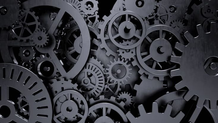 Фон шестеренки