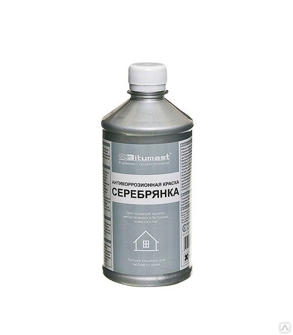 Краска Серебрянка БТ-177 0,5л