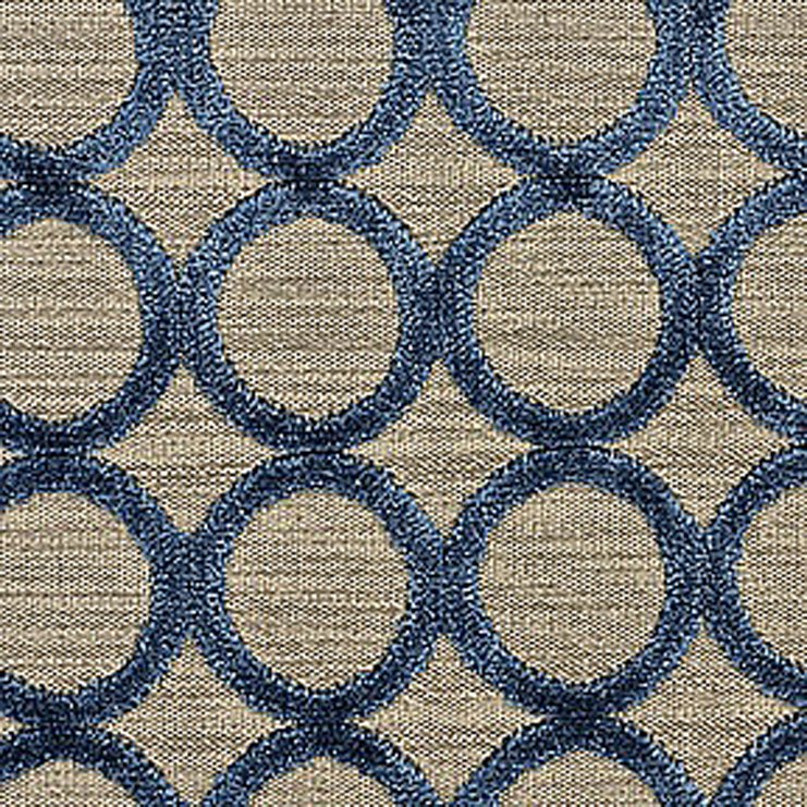 Шенилл марокканский ромб Аквамарин