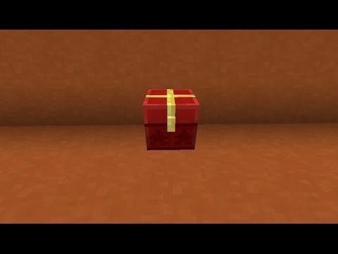 Новогодний сундук майнкрафт