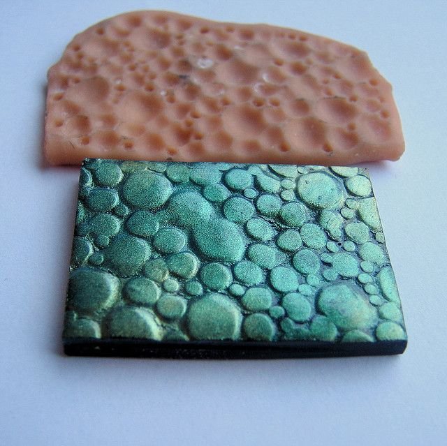 Полимерная глина имитация камня