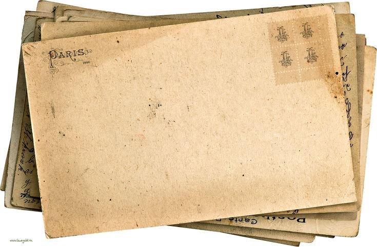 Старая бумага для письма