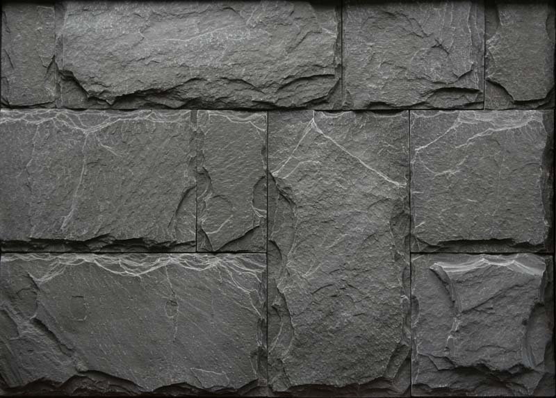 Облицовочный камень серый