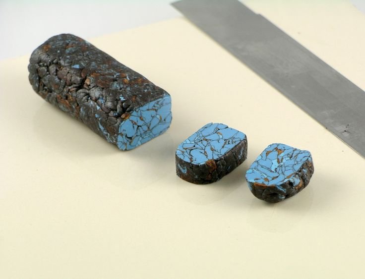 Камни из полимерной глины