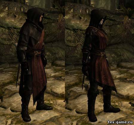 Броня тёмного братства скайрим ретекстур
