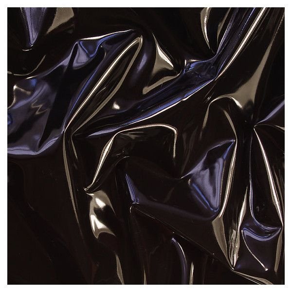 Черная латексная ткань