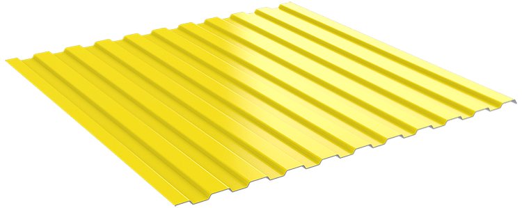 Профнастил МП-20 RAL 1015