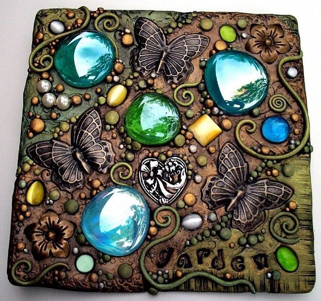 Панно из камней