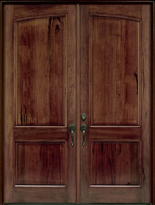 Деревянная дверь