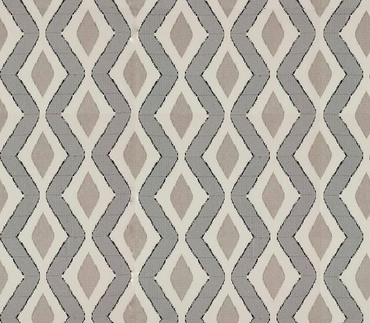 Ткань для штор с геометрическим рисунком