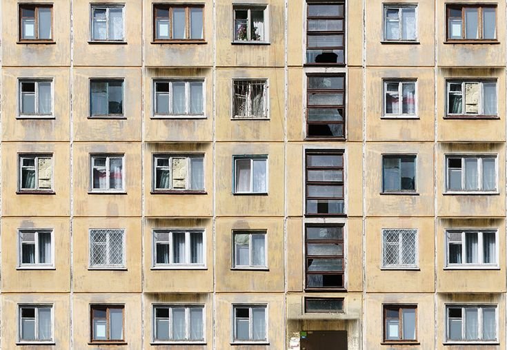 Панельная 9ти этажка в Москве