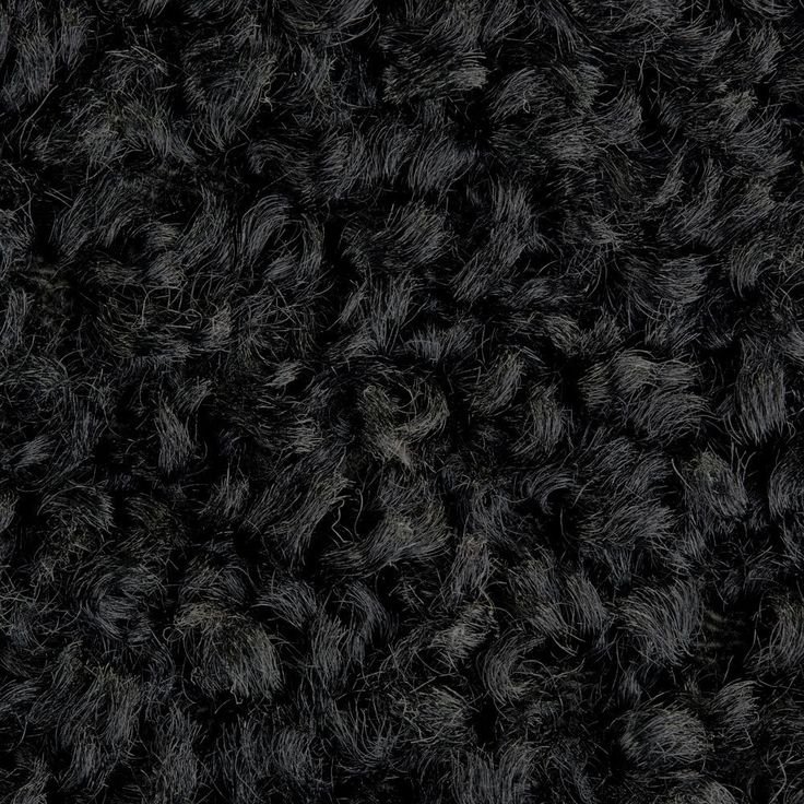 Черная шерсть