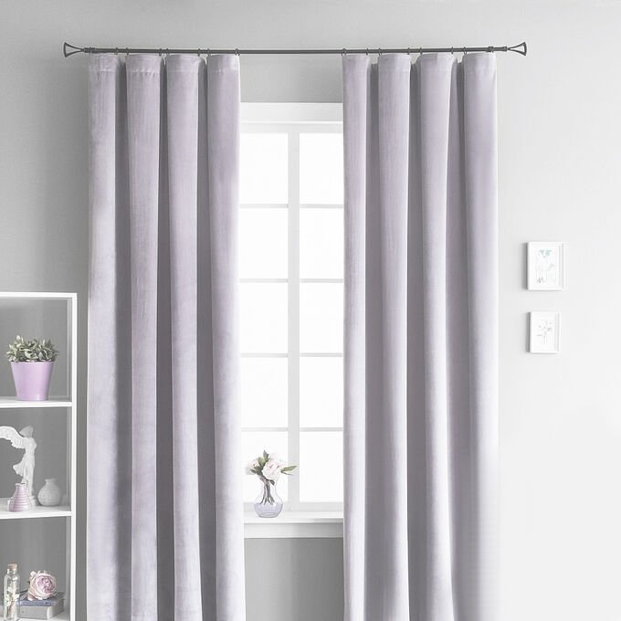 Штора "канвас" Лаванда