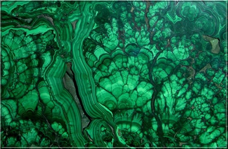 Кокардовый малахит