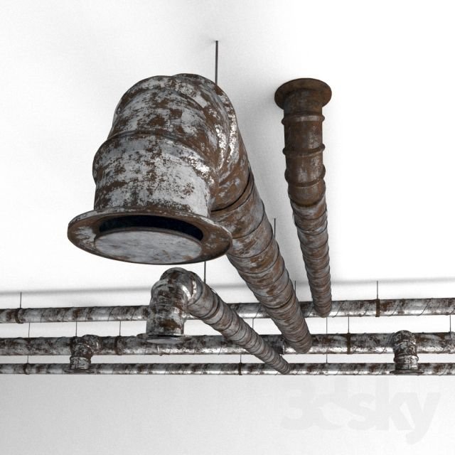 Старинная вентиляционная труба