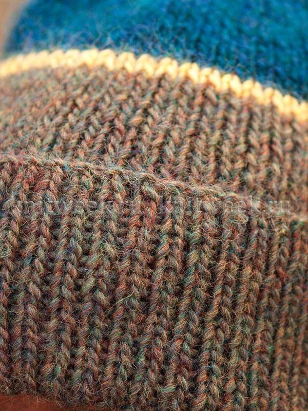 Текстура шапки вязаной