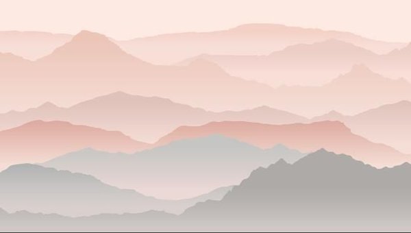 Пейзаж в пастельных тонах