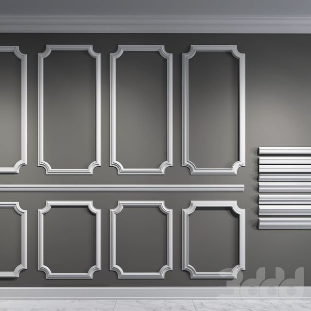 Молдинги 3ddd