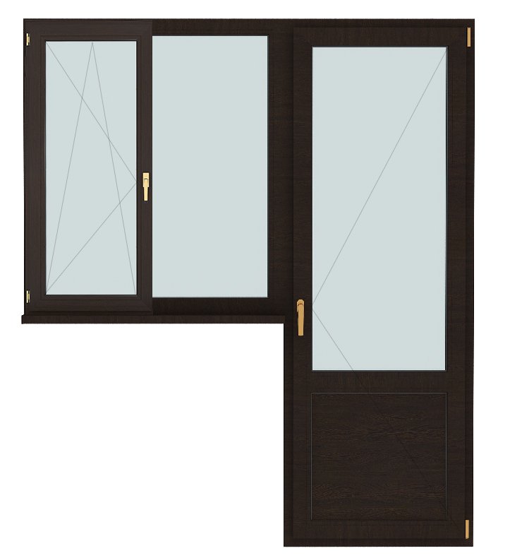 Балконный блок 2050*2100