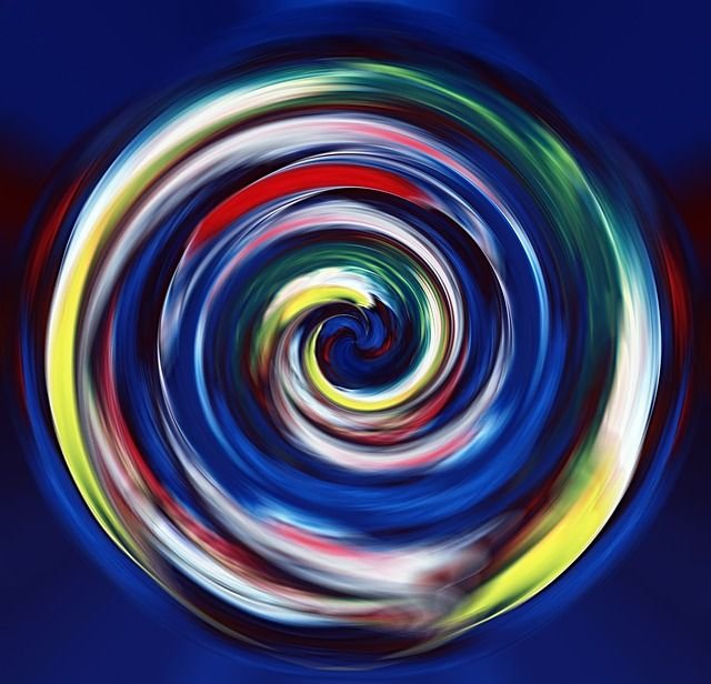 Абстракция спираль