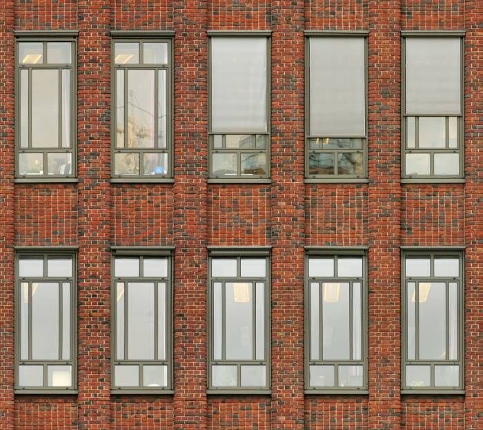 Окна на фасаде