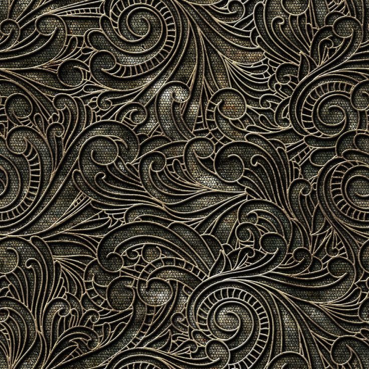 Узоры на металле