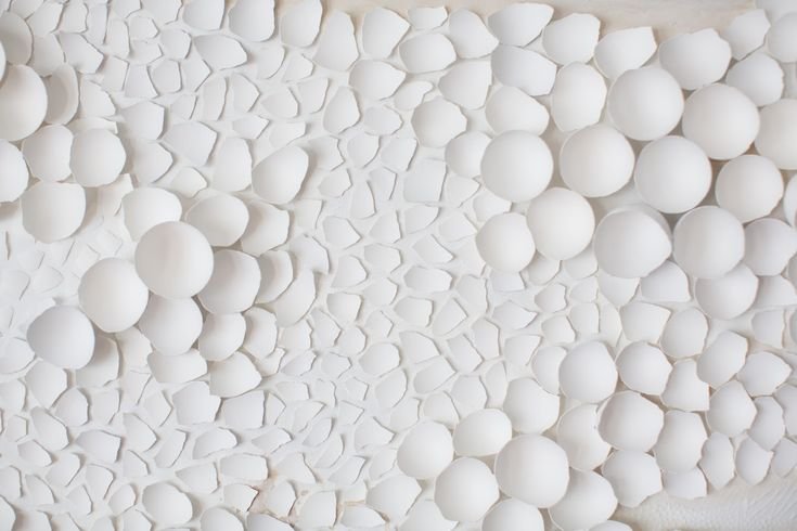 Цвет Eggshell в интерьере