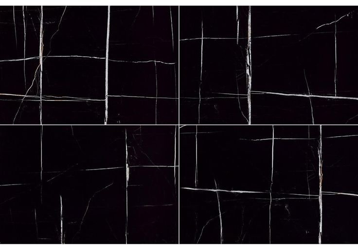 Керамогранитная плитка черная