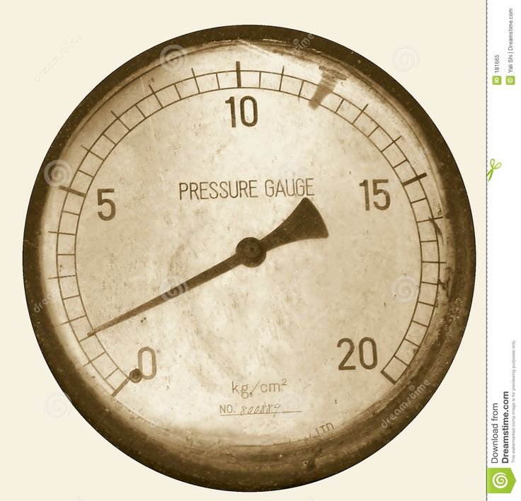 Старинный манометр