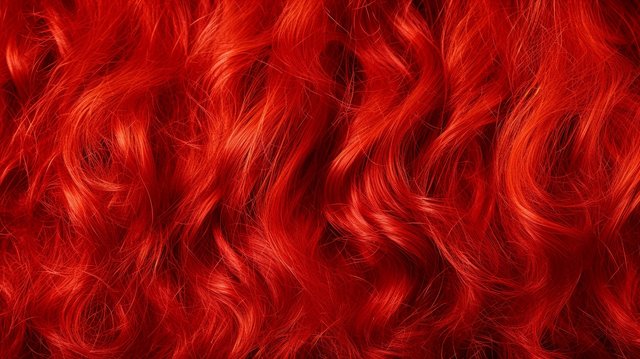 рыжие волосы