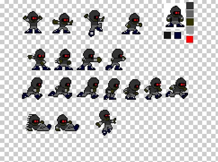 пиксельные зомби