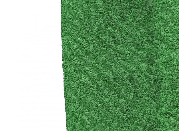 Зеленое полотенце фото для мокапа