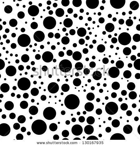 Черный фон с точками